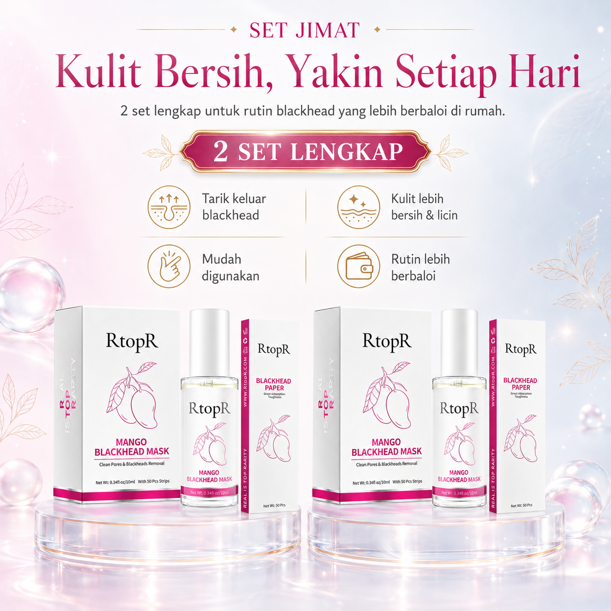 Set Jimat Blackhead Mask